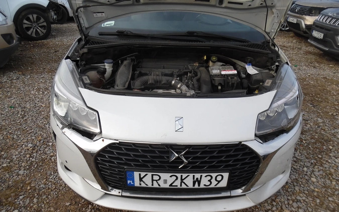 Citroen DS3 cena 10900 przebieg: 114000, rok produkcji 2016 z Nysa małe 154